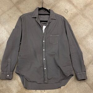 Frank & Eileen Charcoal Casual Button-Down Shirt